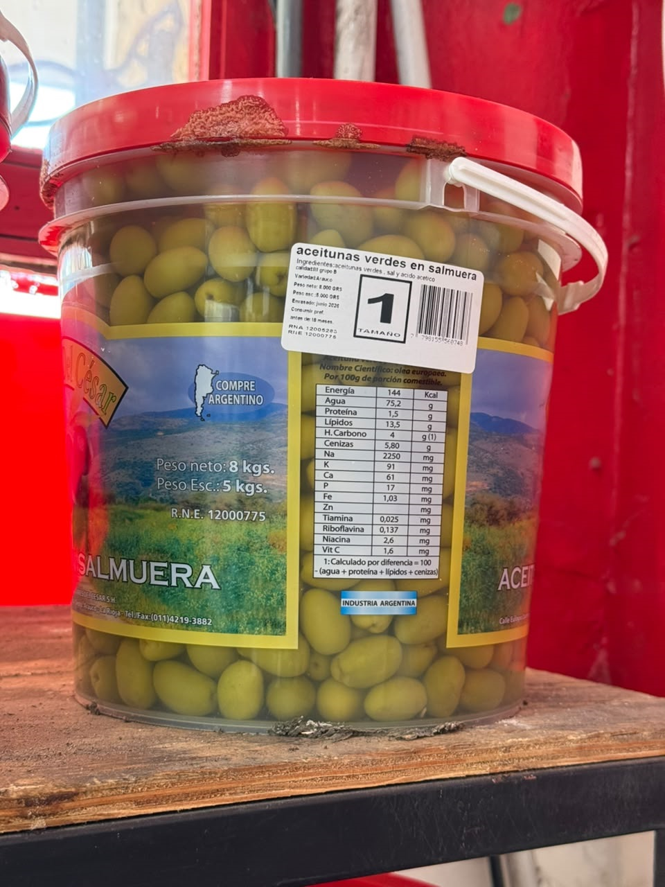 Ace Ver C/C 1 x 5 Kg - Olivares del Cesar